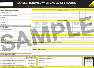 landlord gas safety inspections